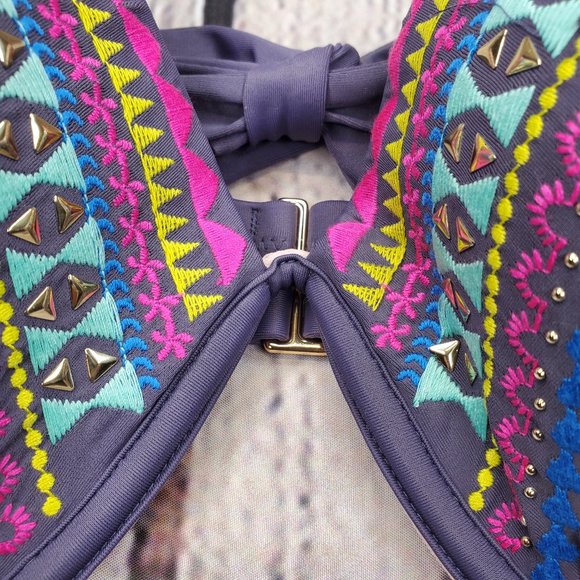 Shade & Shore Swim Suit Bikini Top NWT - DDD - Picture 3 of 8